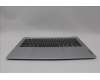 Lenovo 5CB1P49154 C-Cover with keyboard, German, Cloud Grey, Backlight, Non-FingerPrint, UK
