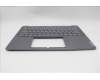 Lenovo 5CB1P50153 C-Cover with keyboard, English, Luna Grey, Non-Fingerprint, US