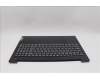 Lenovo 5CB1P71921 C-Cover with keyboard, US English Euro, Black, Fingerprint, US