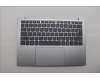 Lenovo 5CB1P88224 C-Cover with keyboard, French, Cloud Grey, Backlight, US