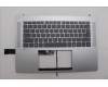 Lenovo 5CB1Q28959 C-Cover with keyboard, Italian, Cloud Grey, Backlight, UK