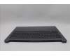 Lenovo 5CB1Q43262 C-Cover with keyboard, Bulgarian, Luna Grey, Backlight, UK