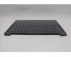 Lenovo 5CB1Q60092 C-Cover with keyboard, Arabic, Luna Grey, Backlight, US