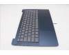 Lenovo 5CB1Q64115 C-Cover with keyboard, Belgian, Cosmic Blue, Backlight, UK