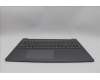 Lenovo 5CB1R07749 C-Cover with keyboard, Portuguese, Luna Grey, Backlight, 3CELL, UK