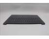 Lenovo 5CB1R26636 C-Cover with keyboard, English, Luna Grey, Non-Backlight, US