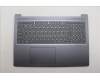 Lenovo 5CB1R27610 C-Cover with keyboard, Czech Slovakian, Luna Grey, Backlight, UK