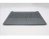 Lenovo 5CB1R35806 C-Cover with keyboard, Hebrew, Luna Grey, Non_Backlight