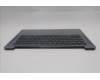 Lenovo 5CB1R48892 C-Cover with keyboard, Belgian, Arctic Grey, Non-Backlight, Non-FingerPrint, UK