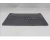 Lenovo 5CB1R61101 C-Cover with keyboard, Czech Slovakian, Luna Grey, DIS, UK