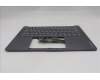 Lenovo 5CB1R71129 C-Cover with keyboard, Portuguese, Luna Grey, UK