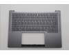 Lenovo 5CB1R71157 C-Cover with keyboard, UK English, Luna Grey, UK