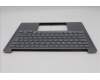 Lenovo 5CB1R71157 C-Cover with keyboard, UK English, Luna Grey, UK