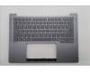 Lenovo 5CB1R71171 C-Cover with keyboard, Slovenian, Luna Grey, UK