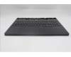 Lenovo 5CB1S11832 C-Cover with keyboard, Italian, Eclipse Black, RGB Backlight, UK