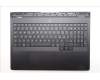 Lenovo 5CB1S31119 C-Cover with keyboard, Italian, Eclipse Black, White Backlight, UK
