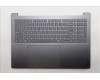 Lenovo 5CB1S50838 C-Cover with keyboard, English, Luna Grey, US