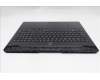 Lenovo 5CB1S57443 C-Cover with keyboard, US English Euro, Eclipse Black, White Backlight, US