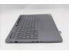 Lenovo 5CB1S82739 C-Cover with keyboard, Italian, Luna Grey, Non_FingerPrint