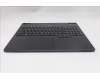 Lenovo 5CB1S82769 C-Cover with keyboard, Arabic, Eclipse Black, RGB Backlight, Anodizing Sandblasting