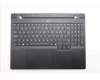 Lenovo 5CB1S82793 C-Cover with keyboard, Switzerland, Eclipse Black, RGB Backlight, Anodizing Sandblasting