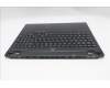 Lenovo 5CB1S82830 C-Cover with keyboard, Belgian, Eclipse Black, Anodizing Sandblasting, UK