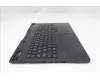 Lenovo 5CB1S87275 C-Cover with keyboard, Hebrew, Eclipse Black, RGB Backlight