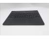 Lenovo 5CB1S89887 C-Cover with keyboard, Italian, Eclipse Black, RGB Backlight, Anodizing Sandblasting, UK