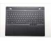 Lenovo 5CB1S89894 C-Cover with keyboard, Slovenian, Eclipse Black, RGB Backlight, Anodizing Sandblasting, UK