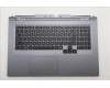 Lenovo 5CB1S90433 C-Cover with keyboard, Bulgarian, Luna Grey, RGB Backlight, UK