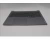 Lenovo 5CB1T57589 C-Cover with keyboard, UK English, Arctic Grey, Non-Backlight, UK
