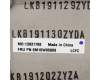Lenovo 5M10W85909 MECH_ASM GRP KBD BZL,UKE,WL,DB,CHY