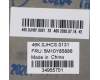 Lenovo 5M10Y85886 MECH_ASM NoWW C-Cvr+BUL KB ASM,CHY