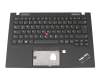 5M10Z27531 original Lenovo clavier incl. topcase DE (allemand) noir/noir avec rétro-éclairage et mouse stick WWAN