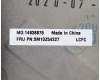Lenovo 5M10Z54227 MECH_ASM Ccov BKLT KBD UKE UK(SRX)BK