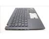 Lenovo 5M10Z54281 C-Cover with keyboard, Portuguese, Black, Backlight, Fingerprint, UK