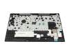 5M11A36089 original Lenovo clavier incl. topcase FR (français) noir/noir avec rétro-éclairage et mouse stick