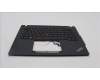 Lenovo 5M11G27218 MECH_ASM KBD C-Cov FRA BKLT Sunrex BK