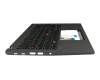 5M11H25909 original Lenovo clavier incl. topcase DE (allemand) noir/noir avec rétro-éclairage et mouse stick
