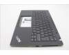 Lenovo 5M11H25990 MECH_ASM KB CCov NORDIC BKLT Trans WW BK