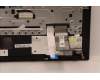 Lenovo 5M11H58752 MECH_ASM KBD CCvr SLV(PMX)UK BK