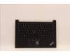 Lenovo 5M11H58926 C-Abdeckung mit Tastatur, Dänisch, Schwarz, Hintergrundbeleuchtung