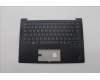 Lenovo 5M11H62706 C-Cover with keyboard, Switzerland, Black, Backlight, Fingerprint, UK