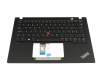 5M11L59551 original Lenovo clavier incl. topcase CH (suisse) noir/noir avec rétro-éclairage et mouse stick