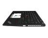 5M11L59551 original Lenovo clavier incl. topcase CH (suisse) noir/noir avec rétro-éclairage et mouse stick