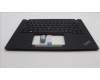 Lenovo 5M11L92830 MECH_ASM KBD w/CVR ENG BL (CHY) US BK