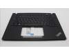Lenovo 5M11L92904 C-Cover with keyboard, Russian, Black, Backlight, US