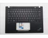 Lenovo 5M11L93073 MECH_ASM KBD Cc SWS BL (TRI) UK WWAN BK