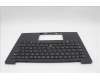 Lenovo 5M11N61175 C-Cover with keyboard, Spanish LA, Deep Black, FingerPrint Reader, WWAN, UK