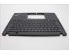 Lenovo 5M11N89447 C-Cover with keyboard, Spanish LA, Black, Backlight, UK